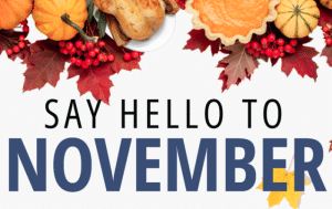 Read more about the article Say Hello To November!