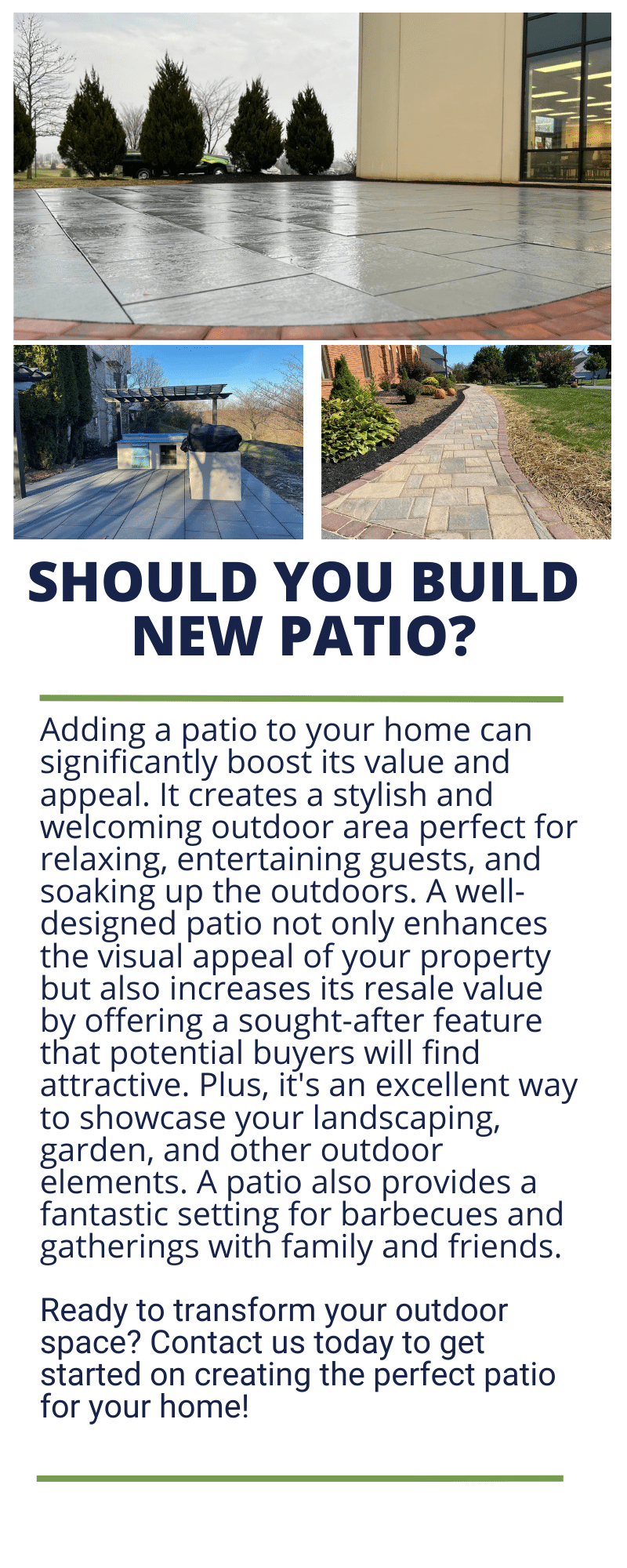 Should You Build A New Patio? 1